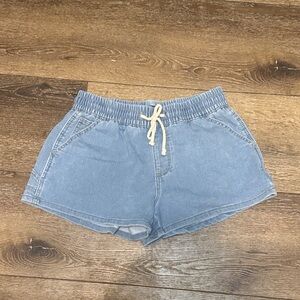Project‎ indigo drawstring shorts small